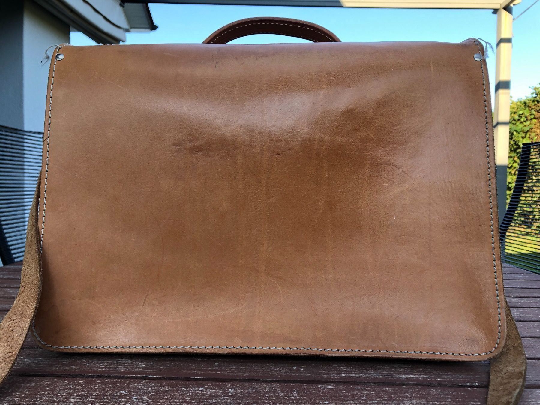 Borse: Ledertasche /Schultasche / Lehrermappe – Usato da Büren an der Aare venduto da cos_l6vr 1