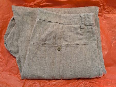 THINKING MU Sigurd ecru pants 46 (Hose Gr. 46)