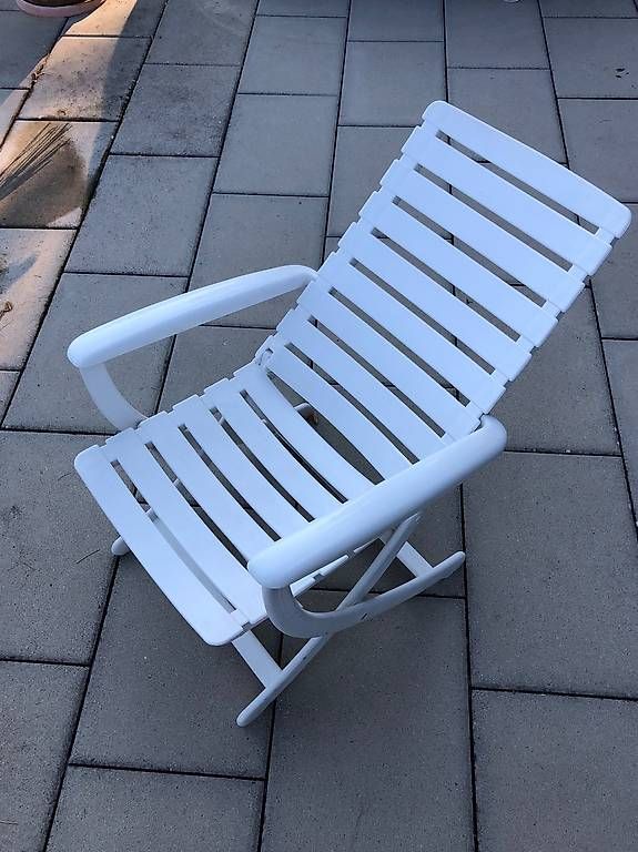 Sedie: Gartenstuhl Kunststoff weiss – Usato da Brugg AG venduto da auttenwe 1