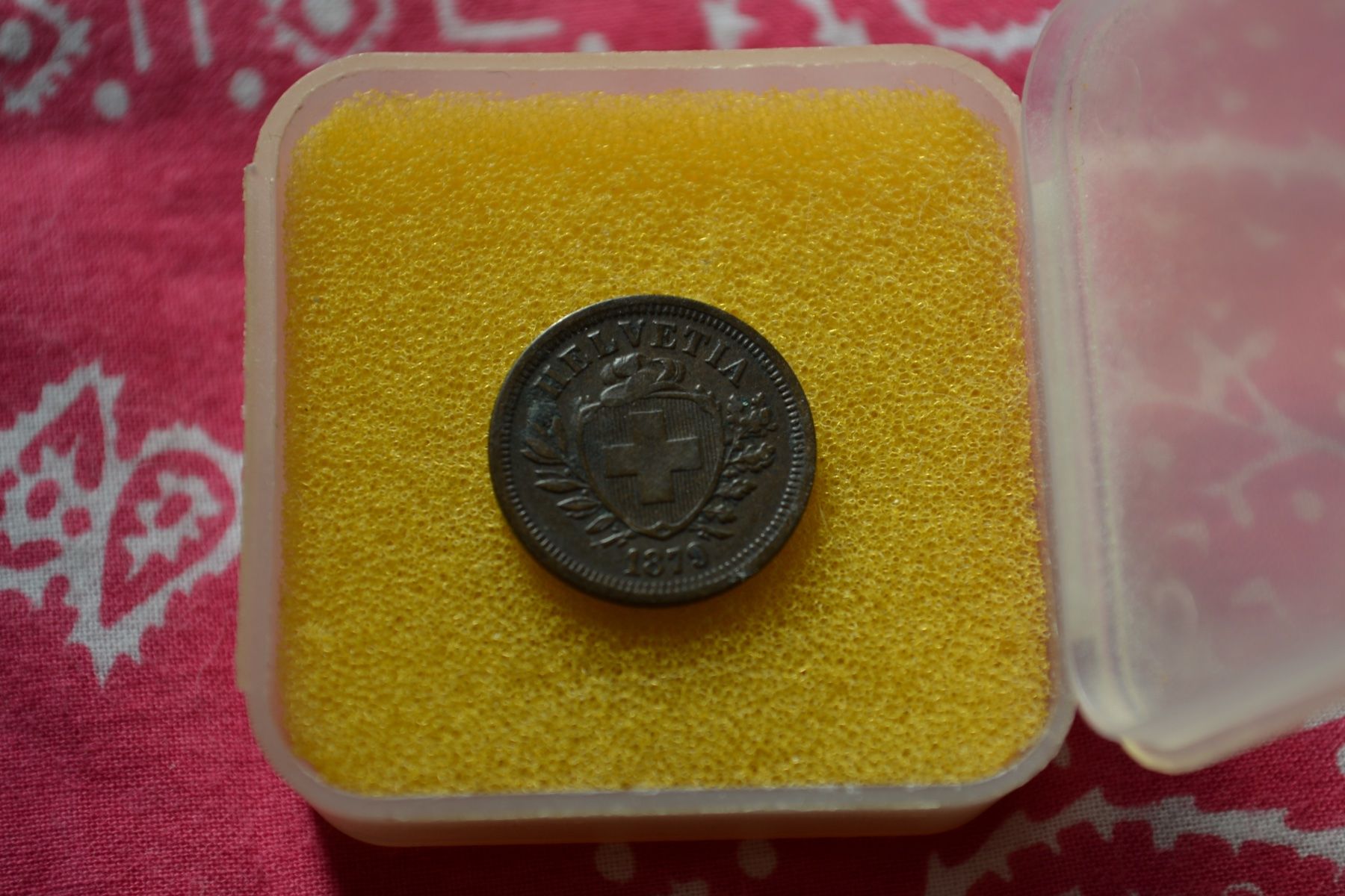 Tutti le monete: 1 Centime 1879 – Usato da Renens VD venduto da Doidefee