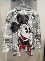 Cooler Mickey Mouse Pullover im Comic Stil, Gr. XL, Top