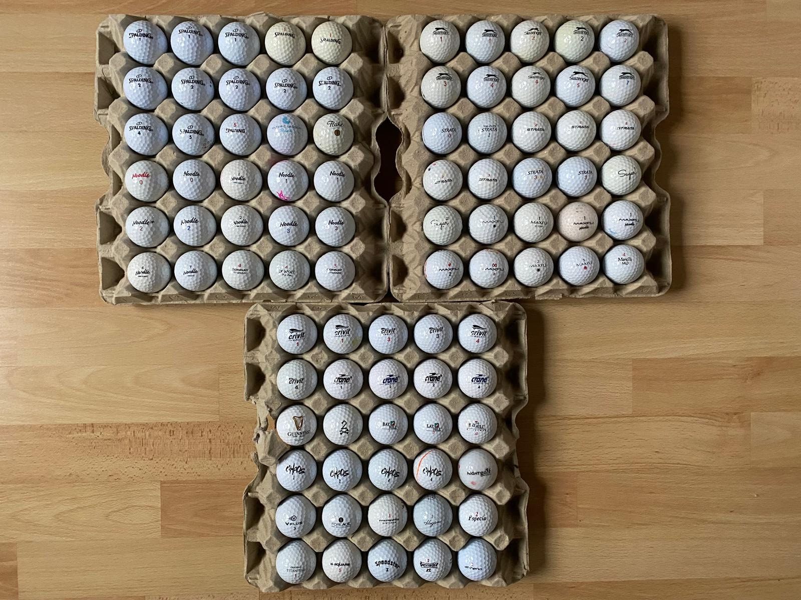 Palloni: 90 Golfbälle - diverse Marken – Usato da Waldkirch venduto da Chris975