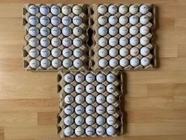 90 Golfbälle - diverse Marken