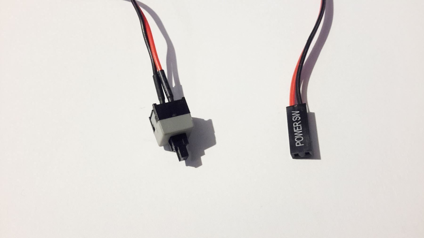 Schalter: 5x ATX Power Switch, Micro-Taster, 50cm – Neu und originalverpackt aus St. Gallen von cointec 1