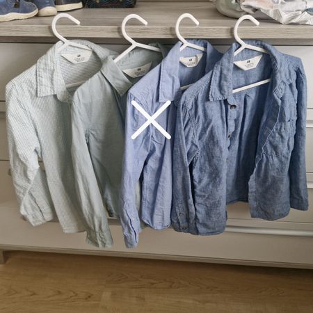 H&M Hemd Junge Trio 116