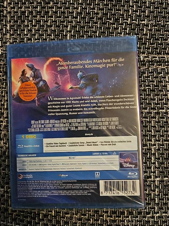 Tous les DVDs: Aladdin – Neuf avec emballage d'origine à Blankenburg par kat_hx7f 1