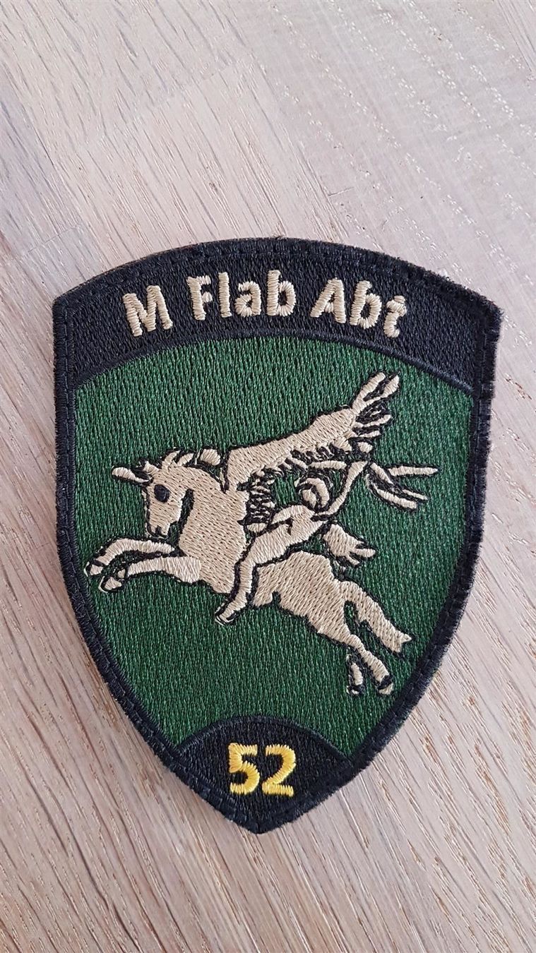 Placchette & Badge: Badge M Flab Abt 52 schwarz – Usato da Erlinsbach venduto da S700
