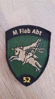 Badge M Flab Abt 52 schwarz