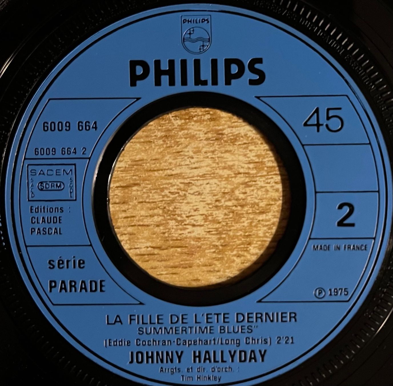 Dischi in vinile: JOHNNY HALLYDAY - HEY, LOVELY LADY – Usato da Bussigny venduto da vinyl-pas-cher 3