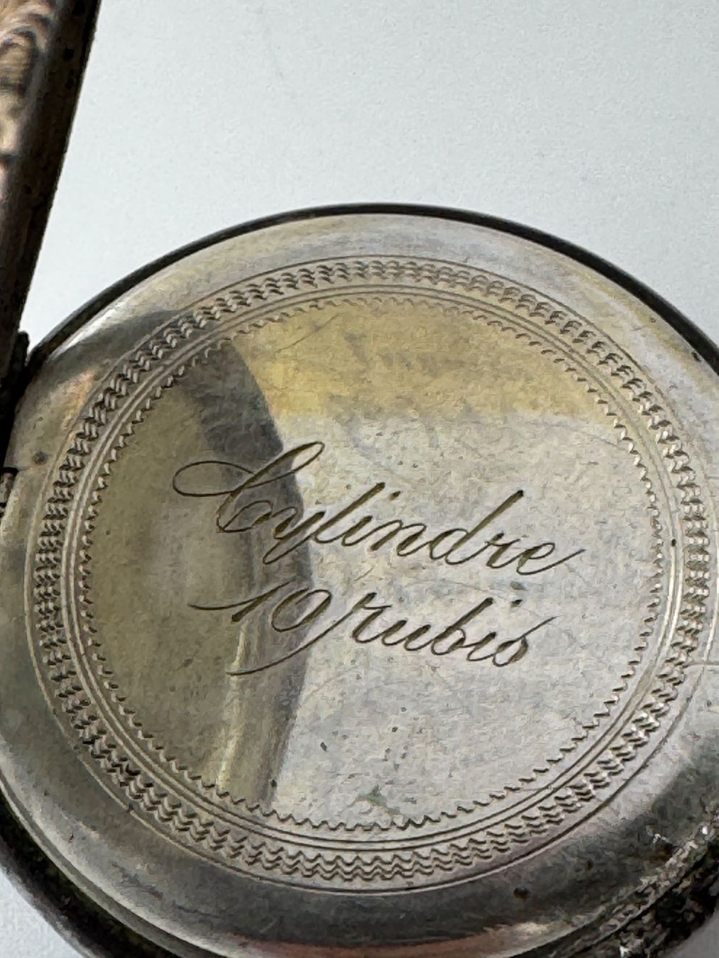 Orologi: Antike Taschenuhr, Handaufzug, Silber – Usato da Sachseln venduto da BONATI01 4