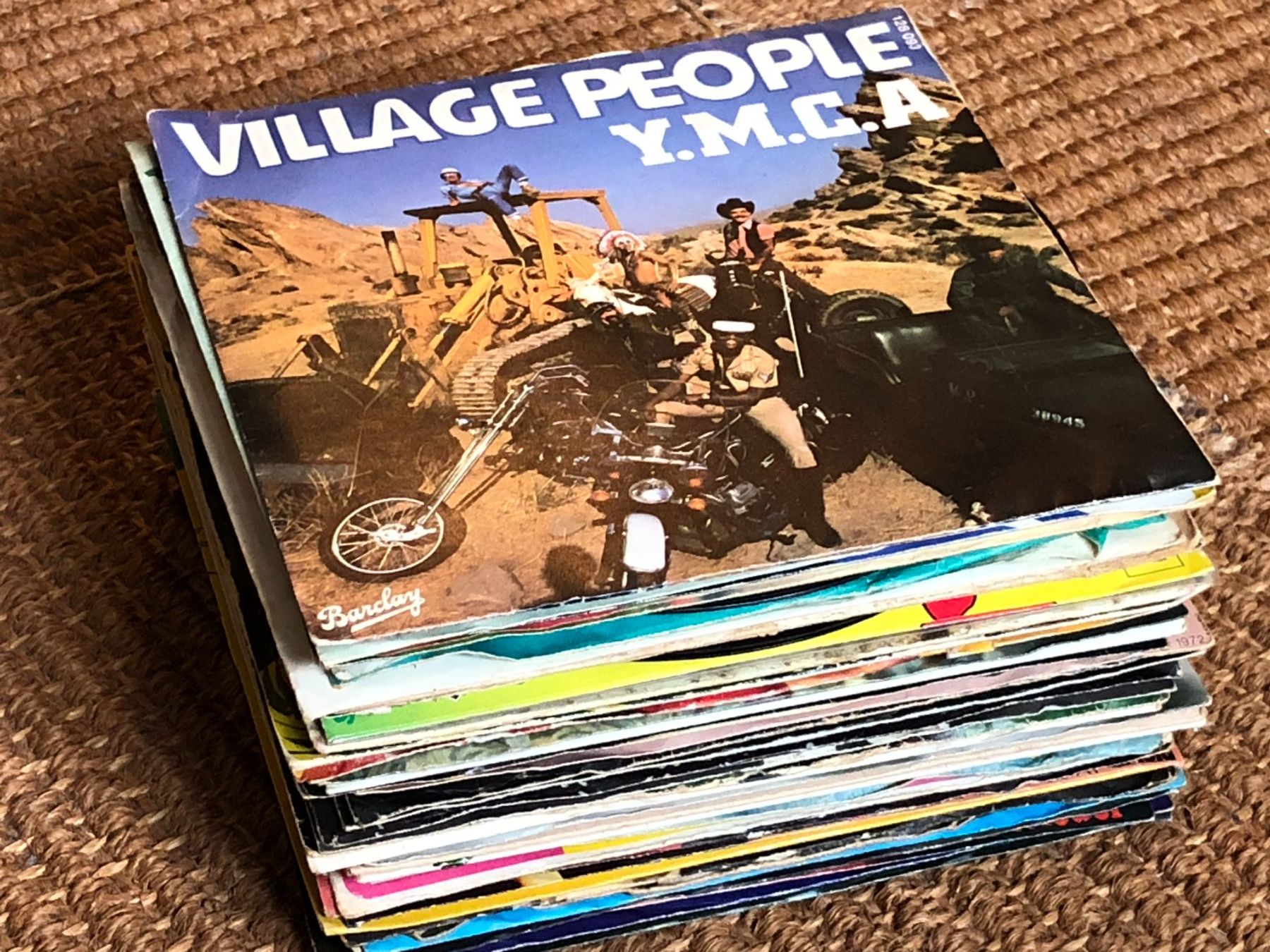 Dischi in vinile: 40Stk 45RPM Schallplatten – Usato da Lommiswil venduto da canoga 1