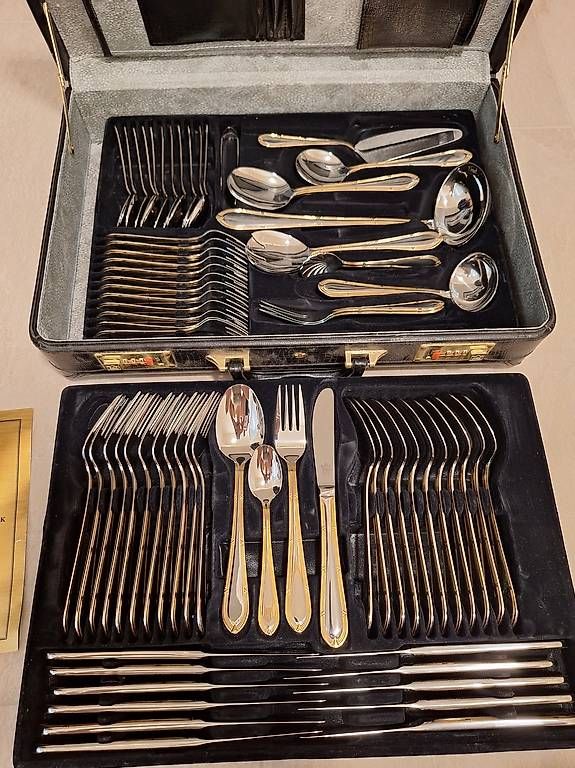 Solingen Set di posate: SBS SOLINGEN - Besteckset im Koffer – Nuovo (secondo la descrizione) da Buochs venduto da DasBaerchi