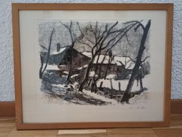 Walter Sautter, Schneelandschaft