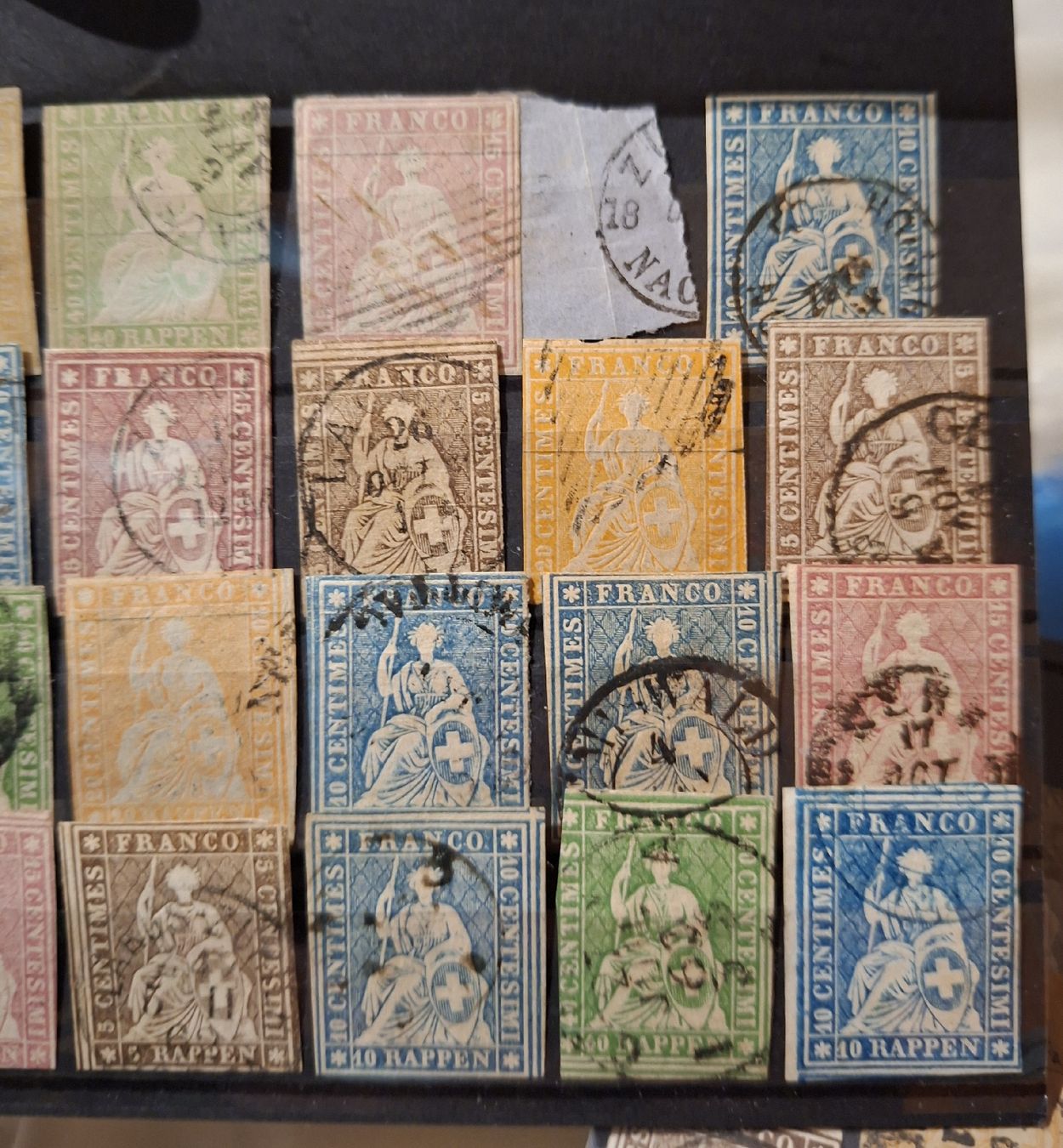Tutti i francobolli: Strubel Lot div. 27Stk.  – Usato da Balgach venduto da SIMEON27 2
