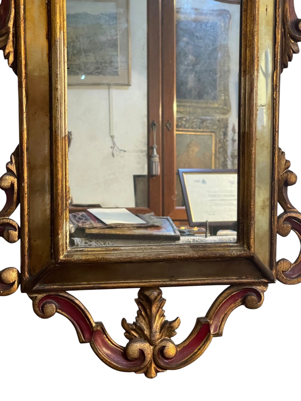 Specchi: Coppia di specchiere, dorate, XX secolo – Usato da Bellinzona venduto da Omegart 1