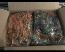 Plastiklöffel gemischt farbig Neu