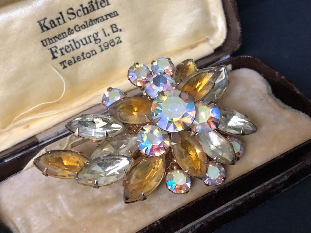 Gablonzer Spille & Fermagli: Vintage Brosche – Usato da Spiegel b. Bern venduto da Rogger72
