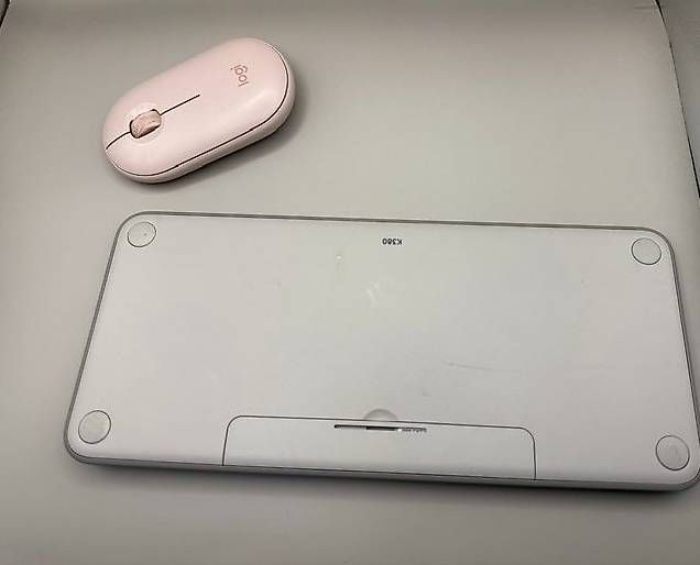 Tastaturen: Logitech kabellose Tastatur  MAC & Maus Set  Bluetooth – Gebraucht aus therwil von Hejan 1