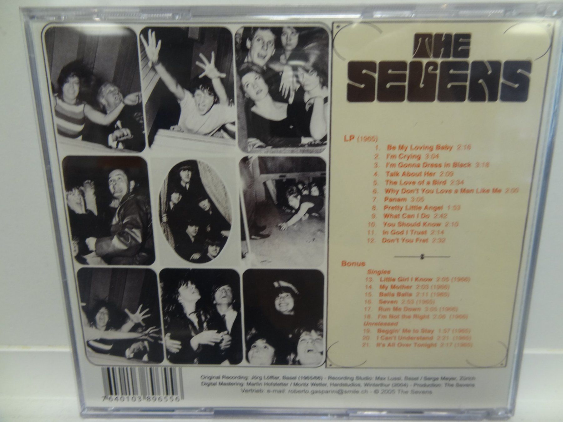 CD: The Sevens, The Sevens, signiert – Usato da luzern venduto da musicandart 2