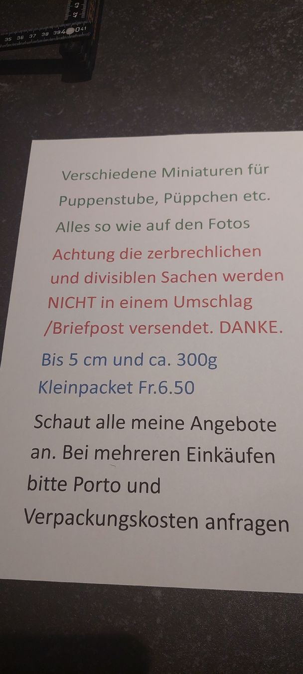 Puppenhäuser & -möbel: Puppenstuben Weihnachtskrippe Deko aus Holz – Neu (gemäss Beschreibung) aus Muri AG von nindo1 1