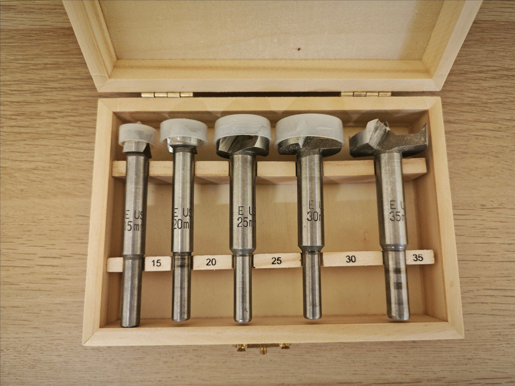 Tutti gli attrezzi: Forstnerbohrer-Set 15 mm - 35 mm – Usato da Hindelbank venduto da Abester 1