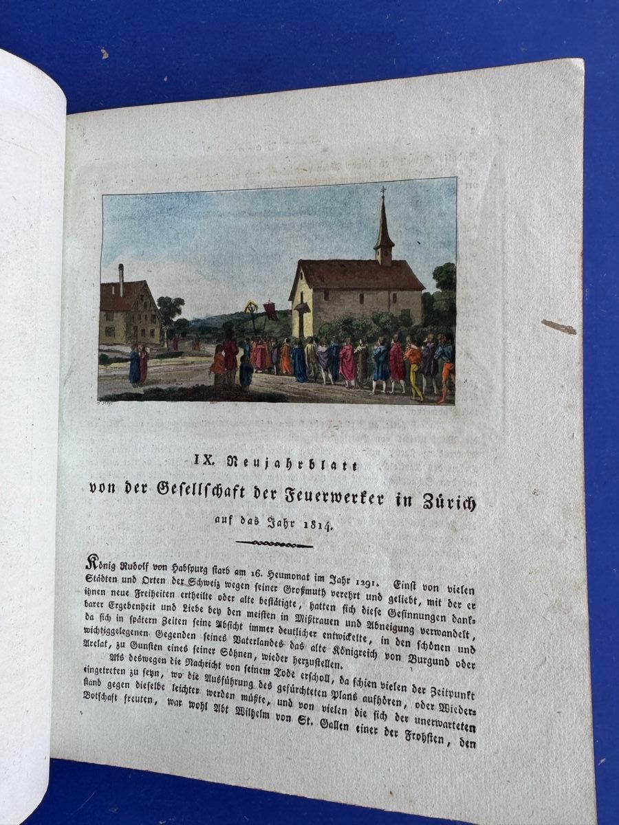 Libri: Feuerwerker-Gesellschaft 1814. Plan von Winterthur – Usato da Adliswil venduto da buch_und_kunst 3
