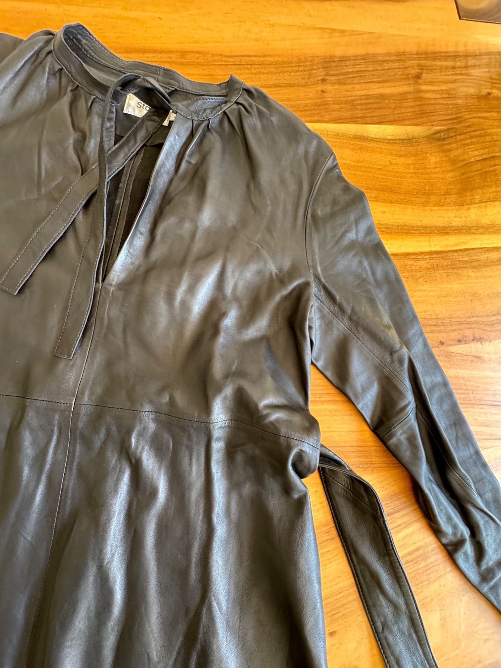 Camicette: STAND exclusive Echtleder Bluse 36 Schwarz – Usato da Meiringen venduto da tonicandgin 2