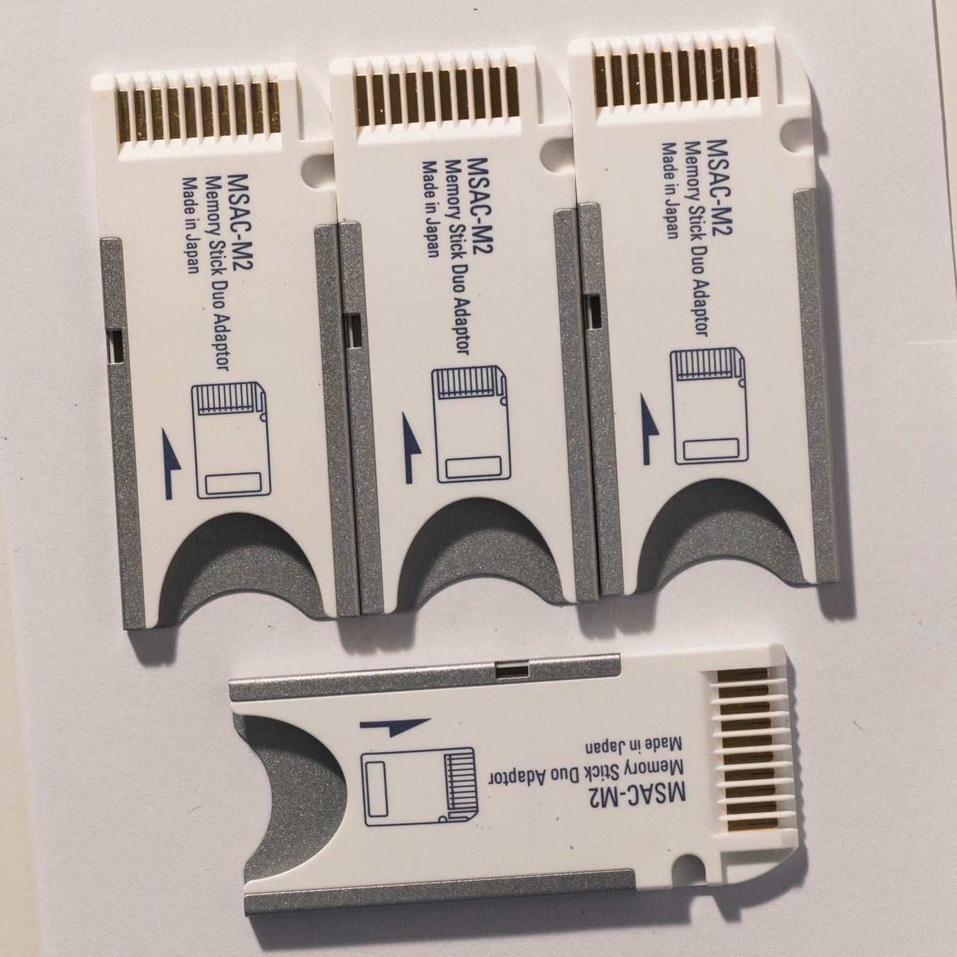 Unità & Adattatore: Sony Memory Stick Duo Adapter / 4 Stück – Usato da Thörishaus venduto da vintagger 1