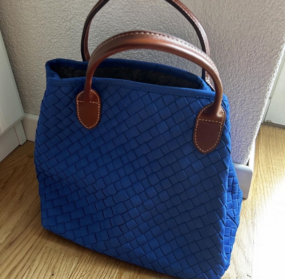 Borse da donna: Handtasche blau gewoben – Usato da Bern venduto da Melodie0812