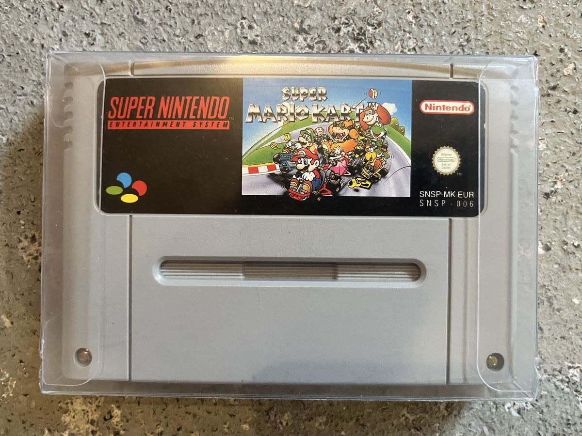 Nintendo Giochi: SuperNintendo Spiel MarioKart – Usato da Glarus venduto da Kathrin-1988