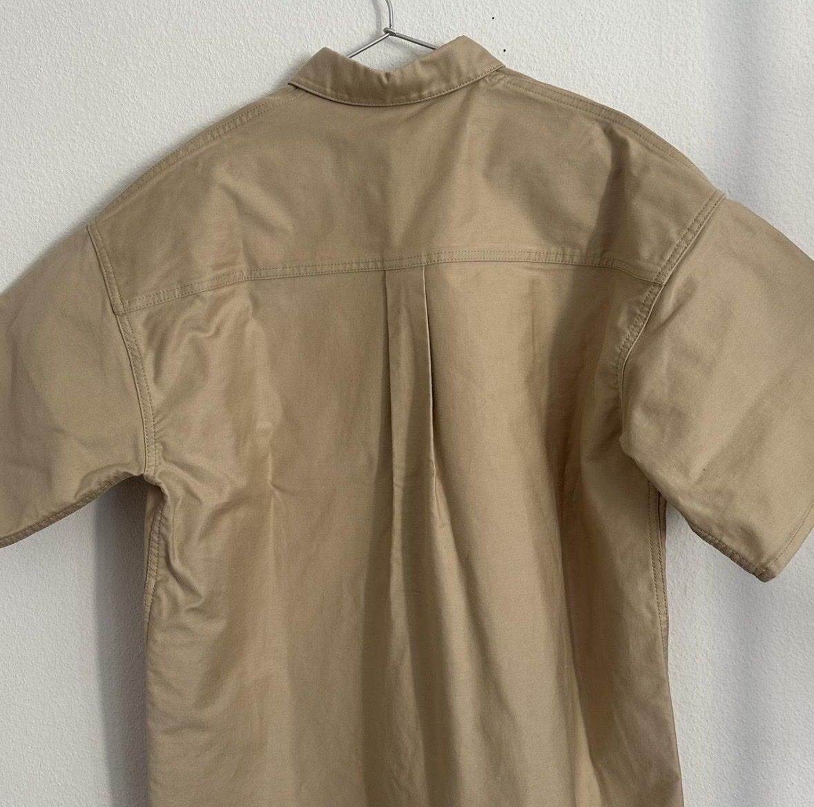 Jil Sander Camicette: Jil Sander beige oversized shirt – Usato da Zürich venduto da stu_g8dx 5