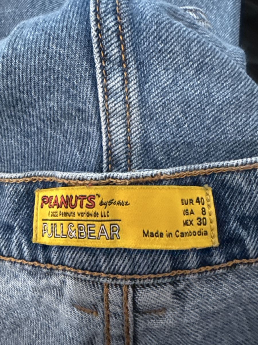 Pull&Bear Jeans: Jean Pull&Bear Peanuts bleu taille 40 bon état – Gebraucht aus Courtételle von ann_57c2 3