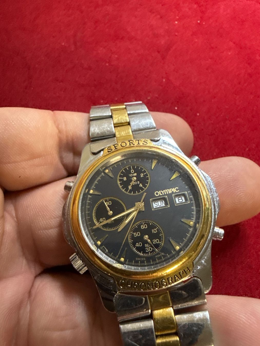 Orologi: Olympic Chronograph 38 mm Quarz – Usato da Pfeffingen venduto da Allhandelklgwatches