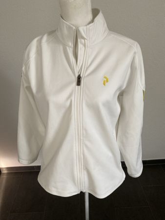 Peak Performance schöne, sportliche Damenjacke weiss Gr. XL