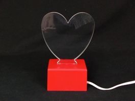 IKEA Lampe Herzform