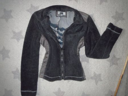 stylische NILE Damen Jacke mit Teddyfell
