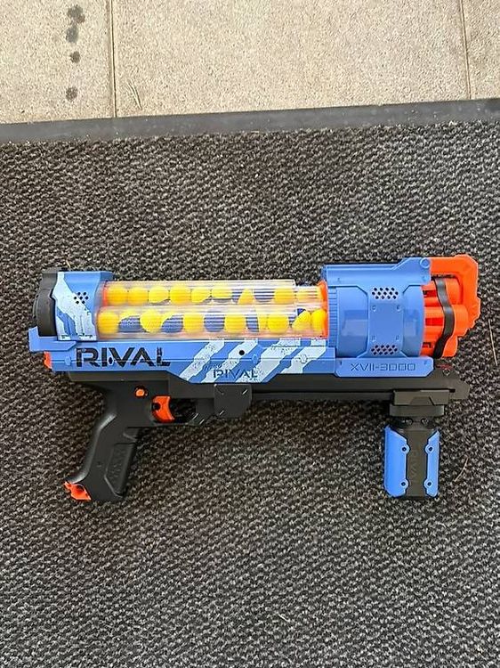 Nerf Rival Vision Gear XXII-800 Blaster Blue Color (Gebraucht) in ...