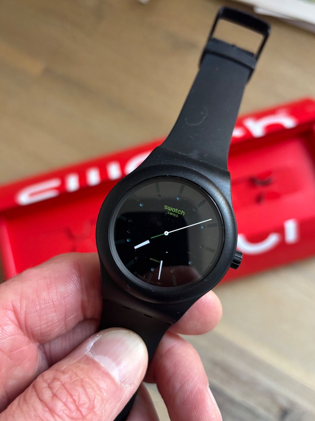 Swatch Orologi: Swatch automatic S030B400 – Usato da Monnaz venduto da jdu_pvg8