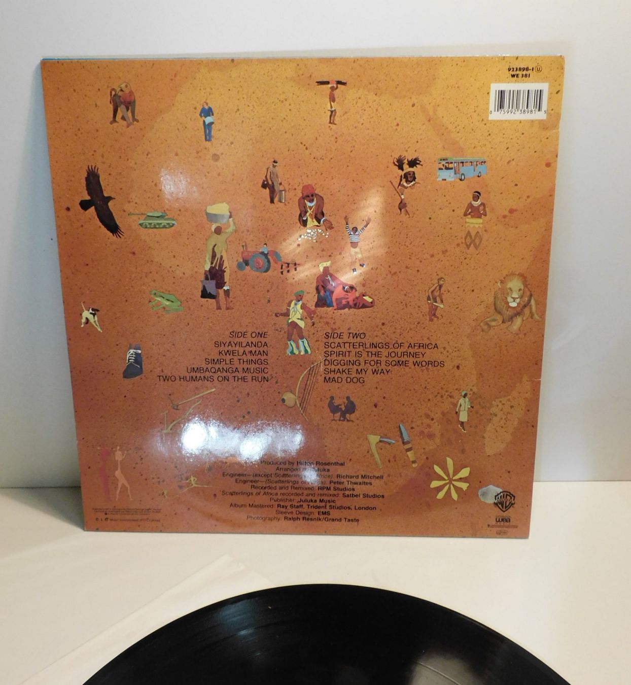 Dischi in vinile: LP Schallplatte 1983 - Juluka Scatterlings    Lp – Usato da Sursee venduto da 76 3
