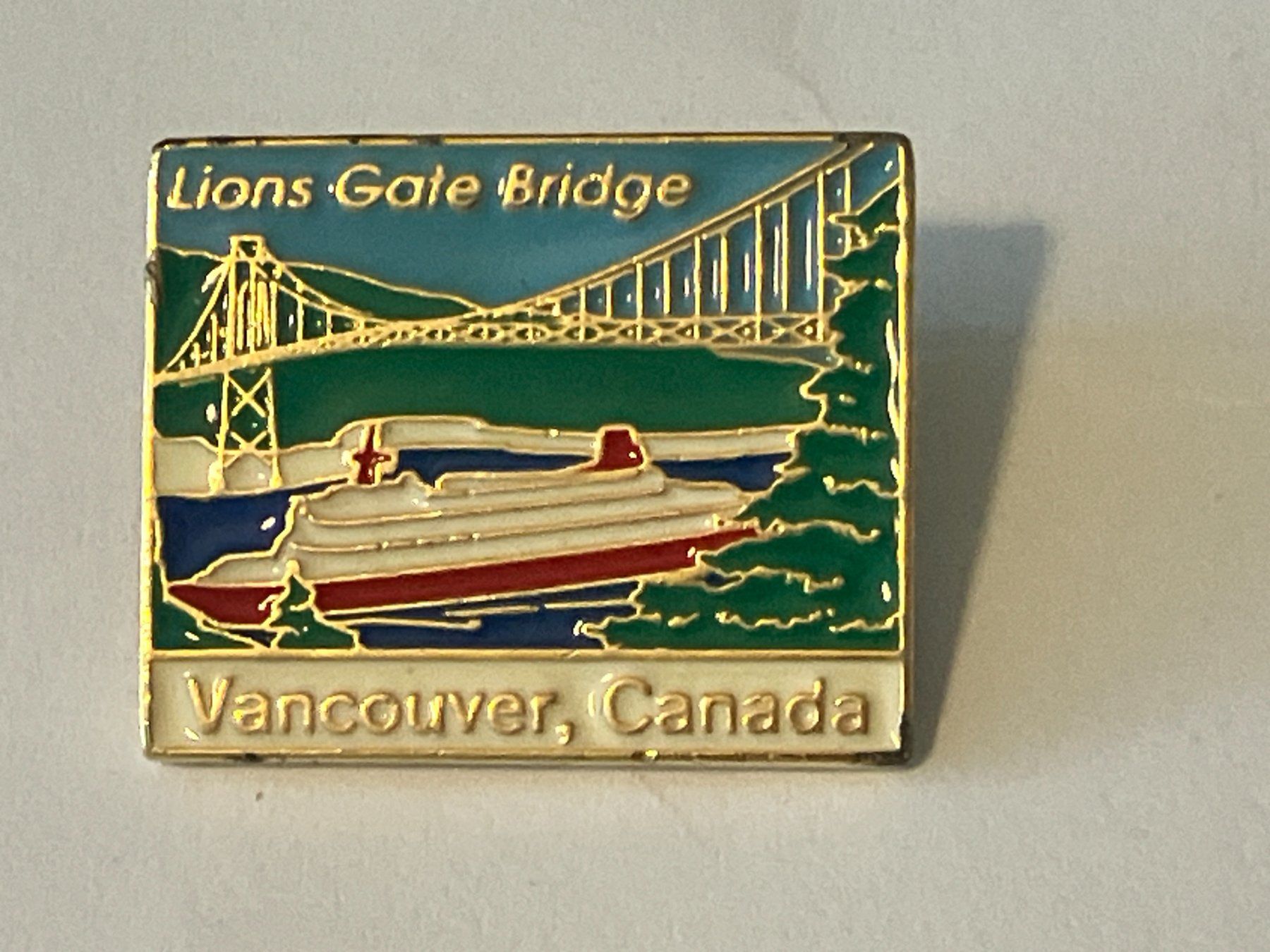 Placchette & Badge: 1 Pin Vancouver  – Usato da Basel venduto da djwwpp