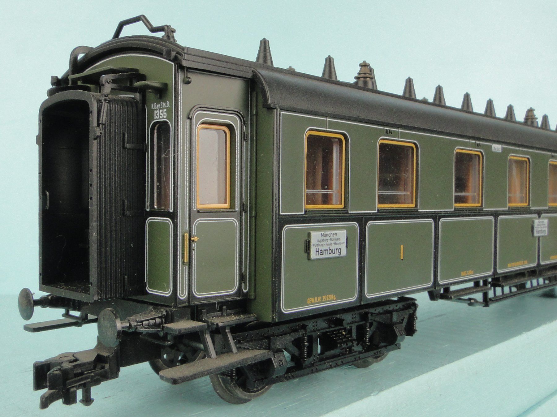 Trix Modellini di ferrovie: TRIX 43362 Schnellzugwagen 1/2 Klasse – Usato da Bülach venduto da cann11 7