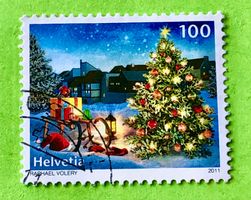 Nr.1414 Sondermarken Weihnachtsbaum GESTEMPELT 2011  ﻿  