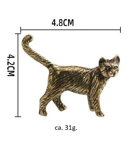 Statuette: Katze aus Messing – Nuovo (secondo la descrizione) da Uerkheim venduto da Kaufoption 5
