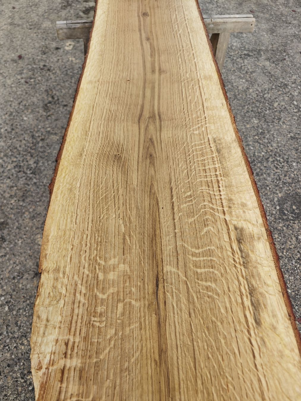 Articoli in legno: E6 Eichenbrett massiv 30 mm – Luftgetrocknet – Nuovo (secondo la descrizione) da Brittnau venduto da Toebiholz 3