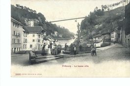 Fribourg - Freiburg i. Ue. La Basse Ville , Unterstsadt