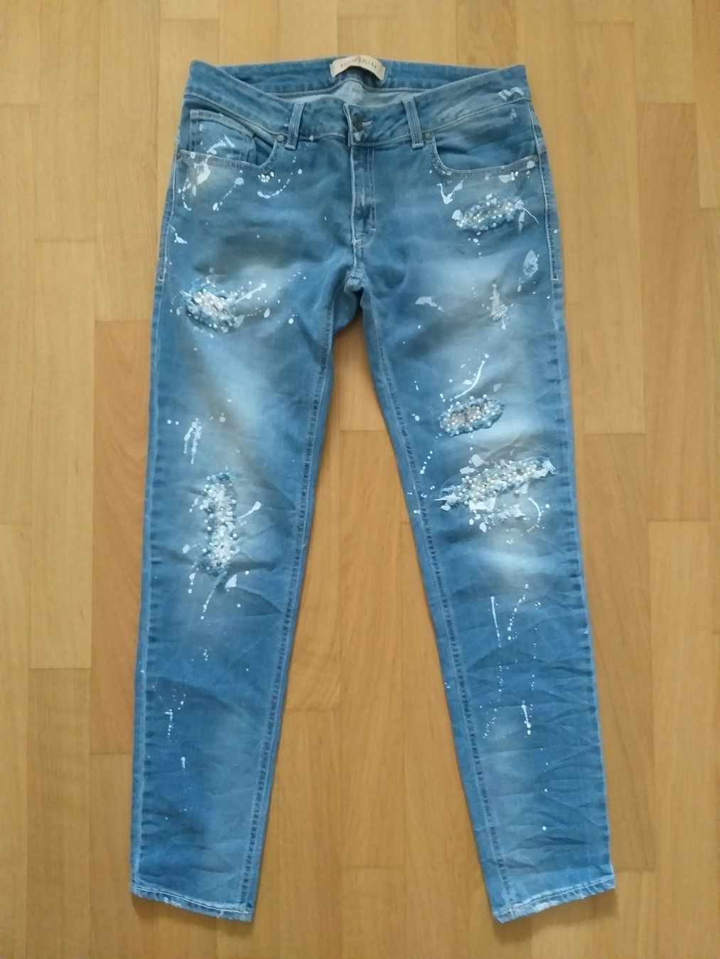 Jeans: ROSSODISERA Jeans taille / Grosse 40 CH (46 IT) – Usato da Cossonay-ville venduto da Super-Price-Quality