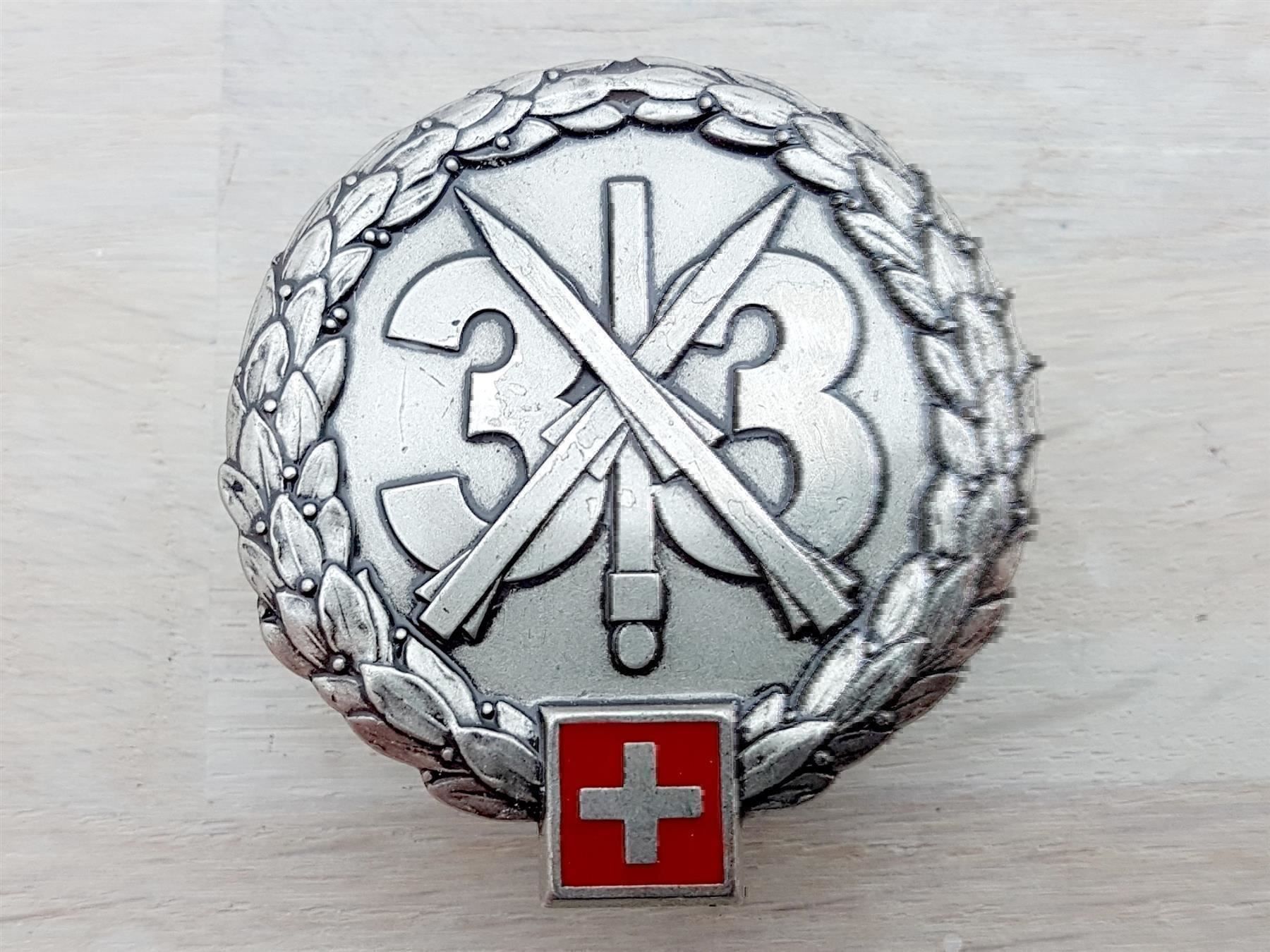 Placchette & Badge: Béret Emblem LVb Flab 33 FOAP DCA 33 – Usato da Erlinsbach venduto da S700