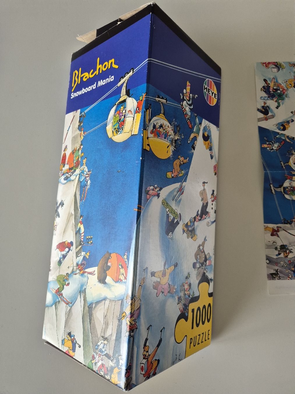 Heye Puzzle: Blanchon Puzzle "Snowboard Mania" 1000 Teile – Usato da Wernetshausen venduto da cmmj2022 2