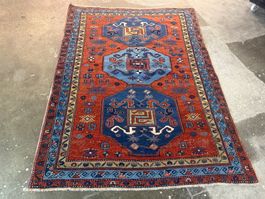 Handgeknüpfter Orientteppich / Kazak Stil /ca. 165 × 235 cm