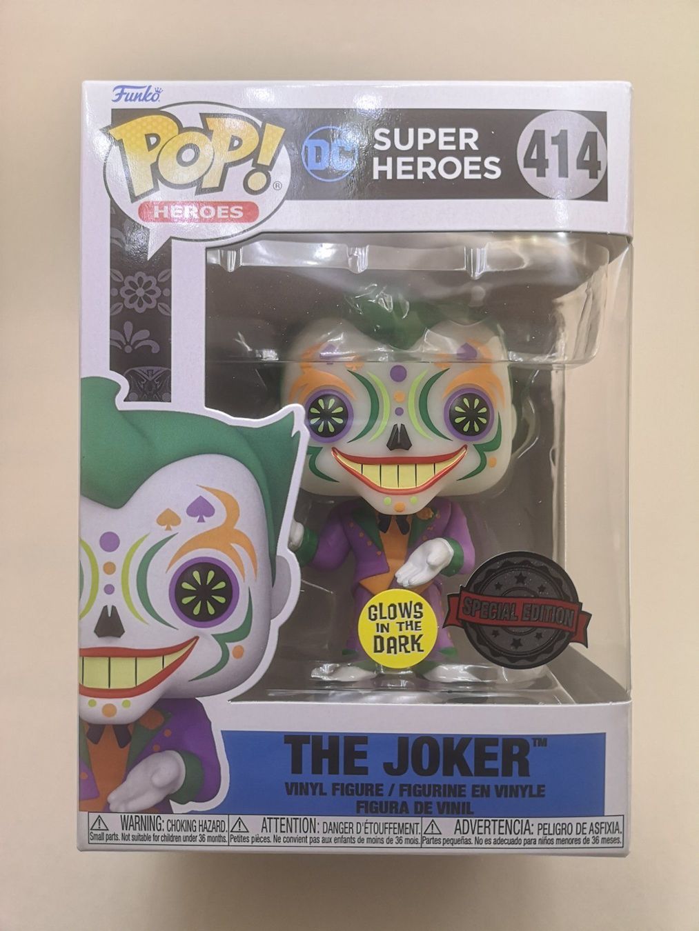 Funko Figuren: Funko Pop The Joker #414 – Neu und originalverpackt aus Riehen von _TheCollectorShop_